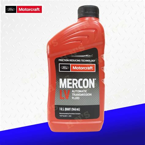 Motorcraft MERCON« LV Automatic Transmission Fluid ATF, 1 .